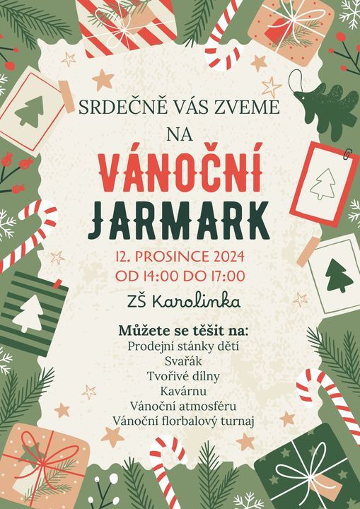 Vánoční jarmark v ZŠ