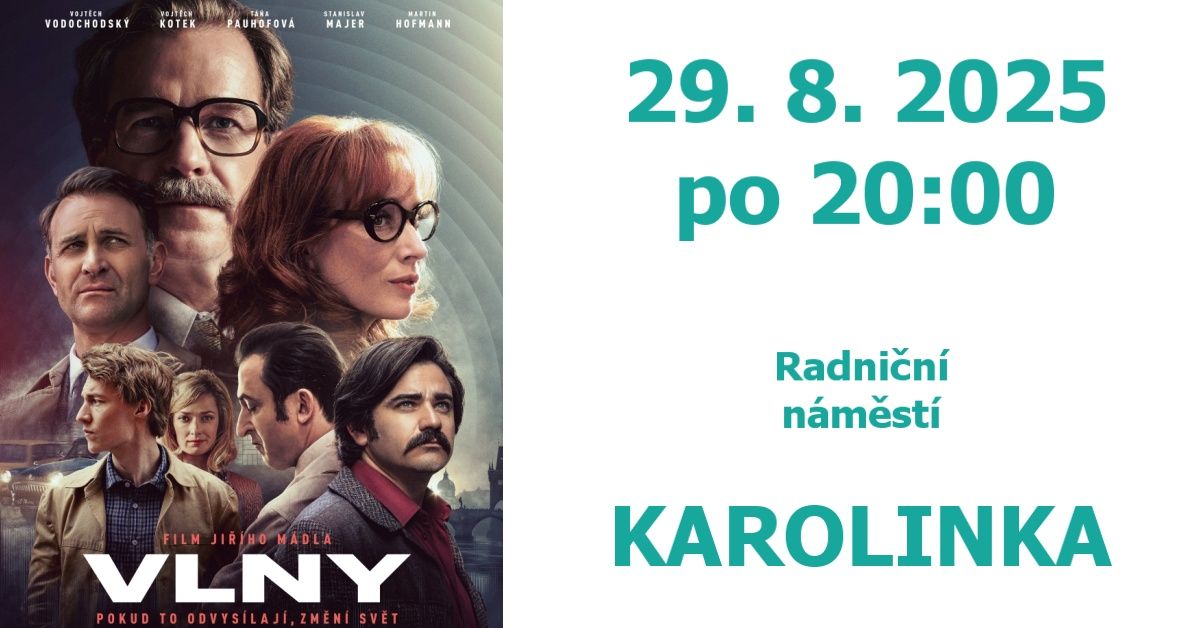 Vajanovo letní kino v Karolince 