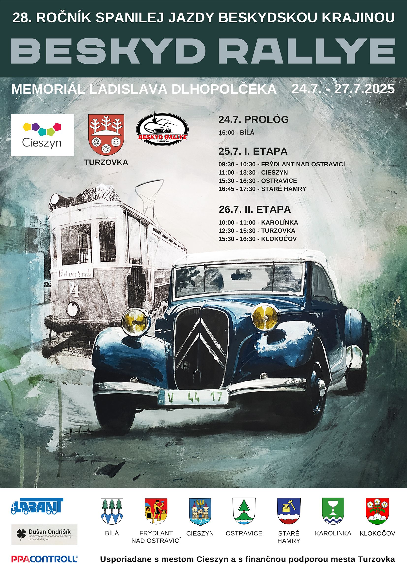Beskyd rallye