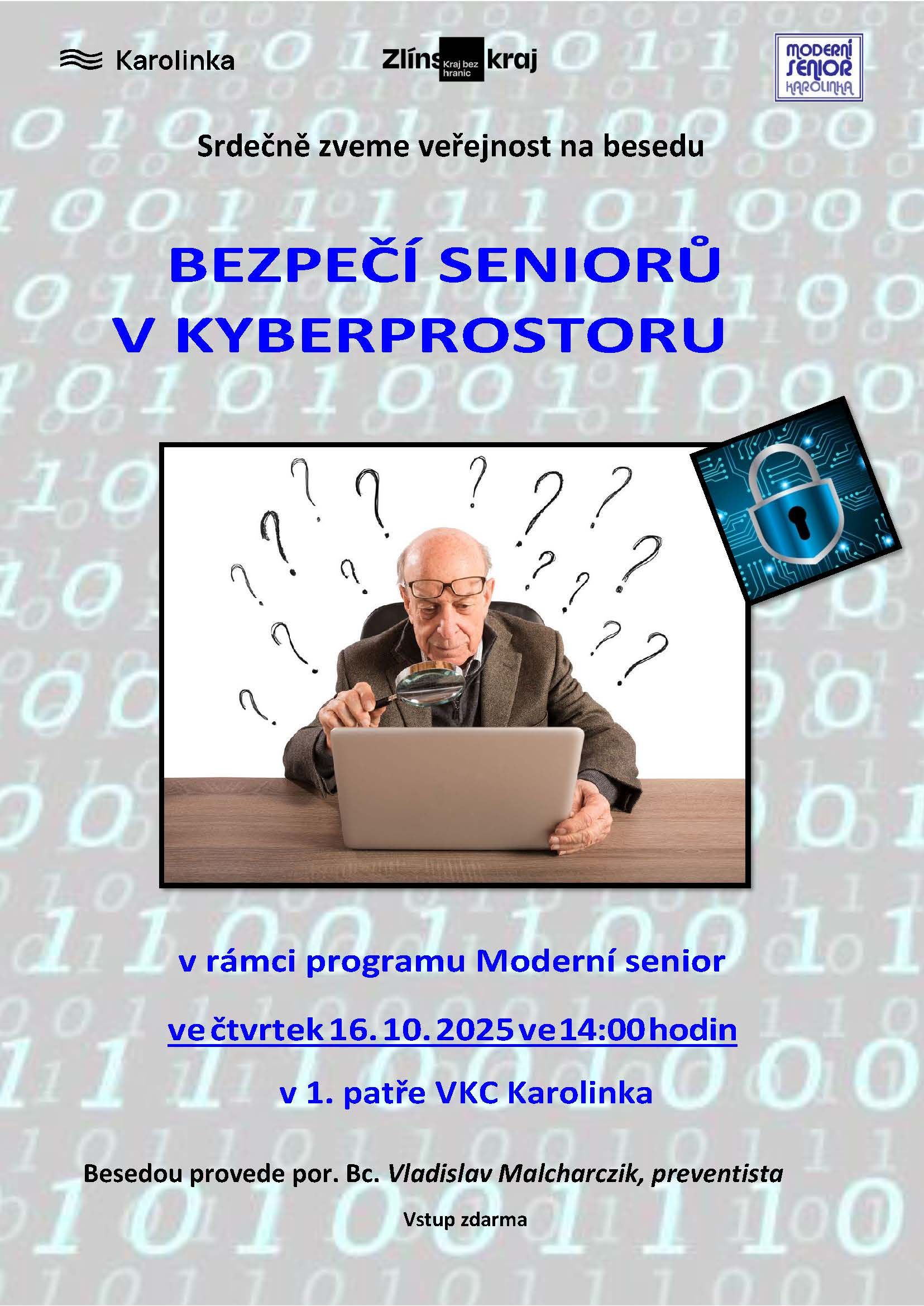 Bezpečí seniorů v kyberprostoru