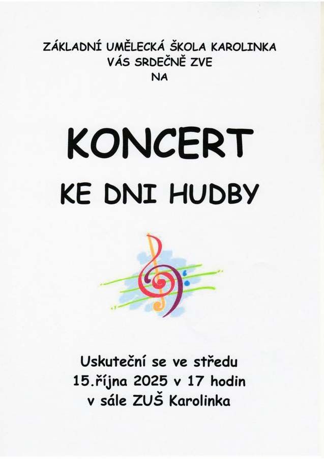 Koncert ke Dni hudby