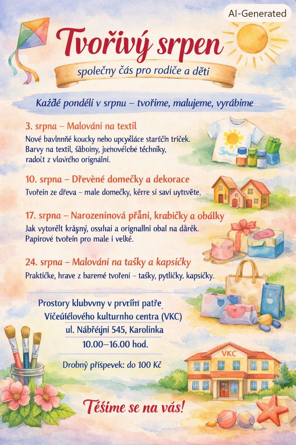 Tvořivý srpen