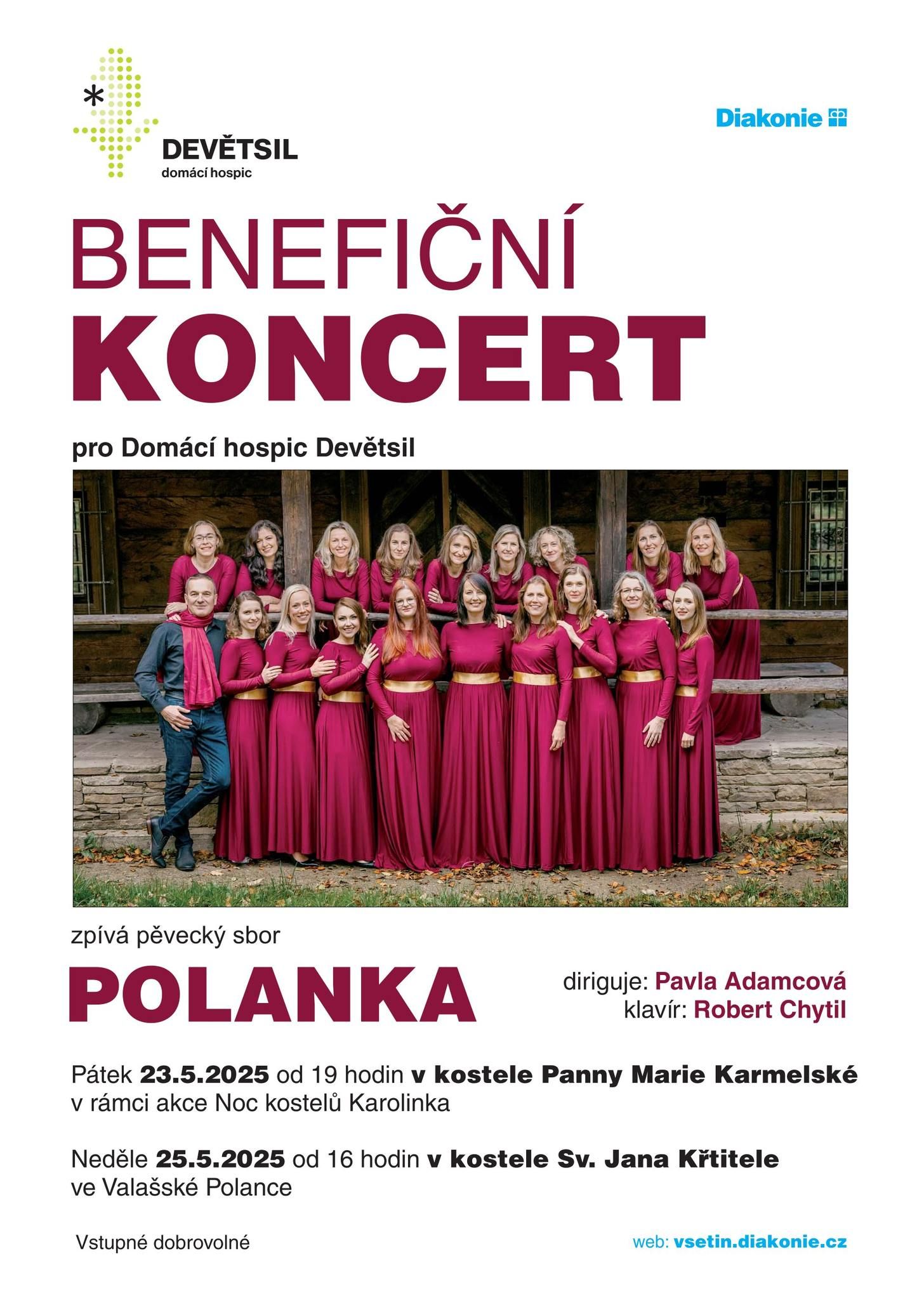 Benefiční koncert PS Polanka