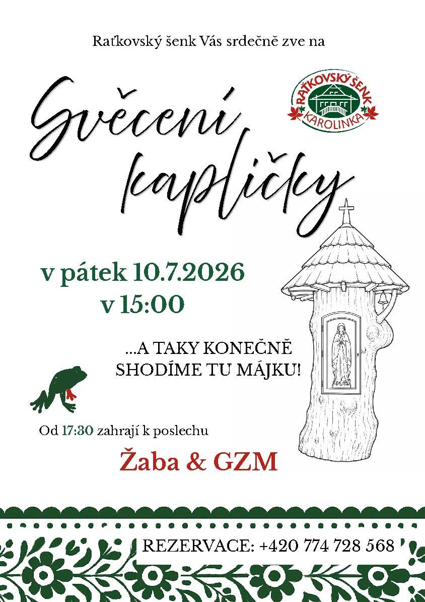 Svěcení kapličky