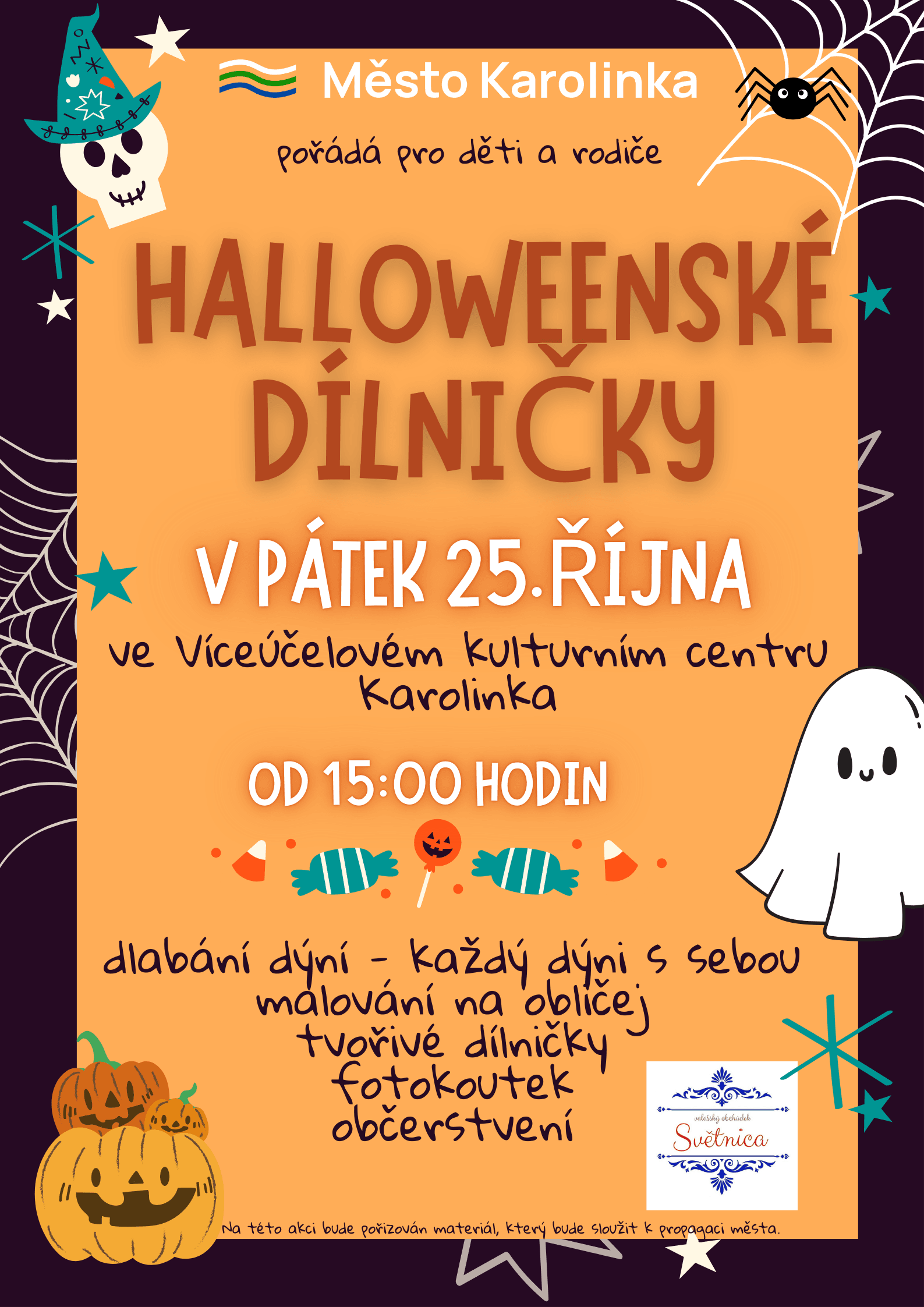 Halloweenské dílničky 