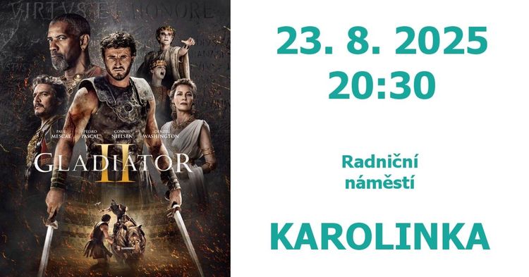 Vajanovo letní kino v Karolince 