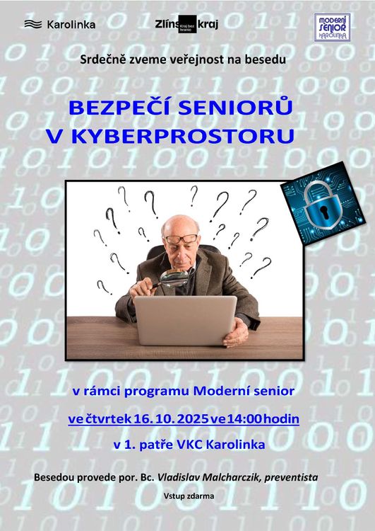 Bezpečí seniorů v kyberprostoru
