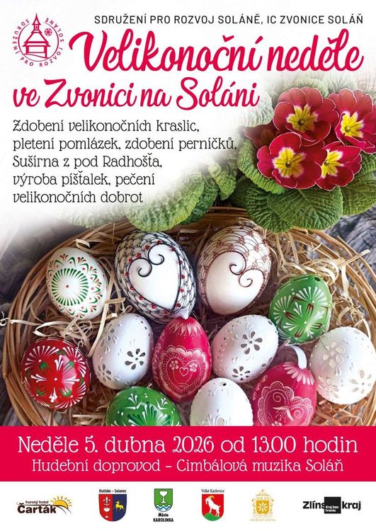 Velikonoční neděle ve Zvonici na Soláni