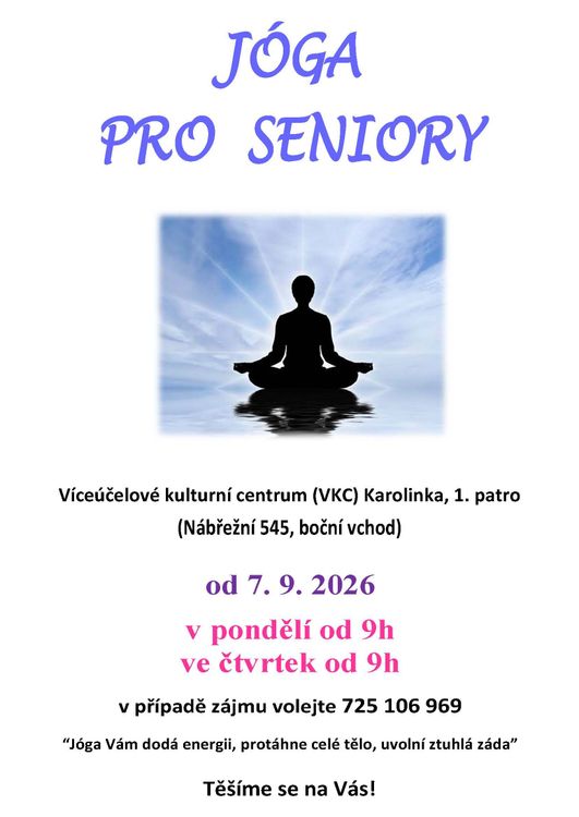 JÓGA PRO SENIORY