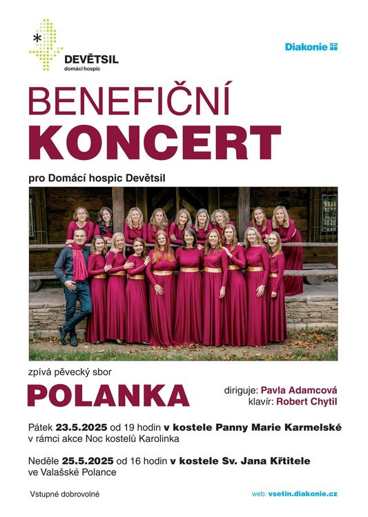 Benefiční koncert PS Polanka