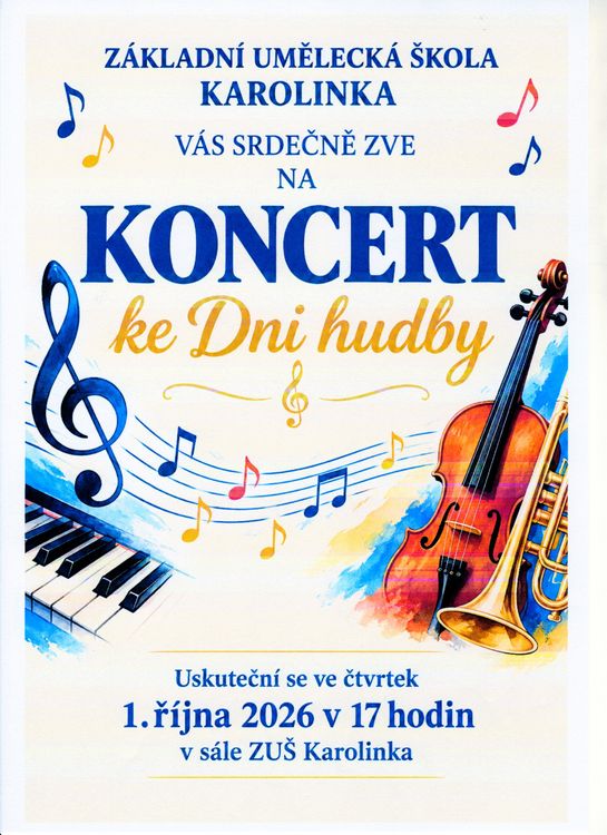 Koncert ke Dni hudby