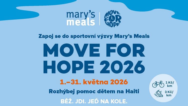Štafeta Move for Hope projede městem Karolinka a podpoří děti na Haiti