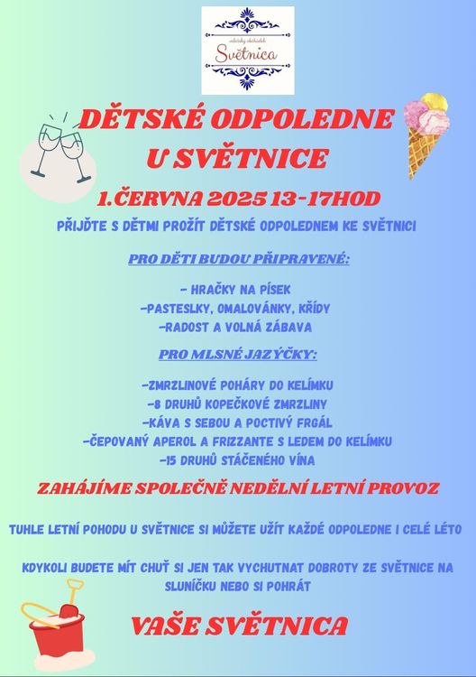 Dětské odpoledne u Světnice