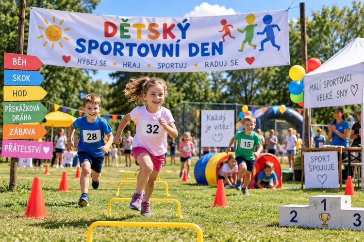 DĚTSKÝ SPORTOVNÍ DEN 12.9.2026