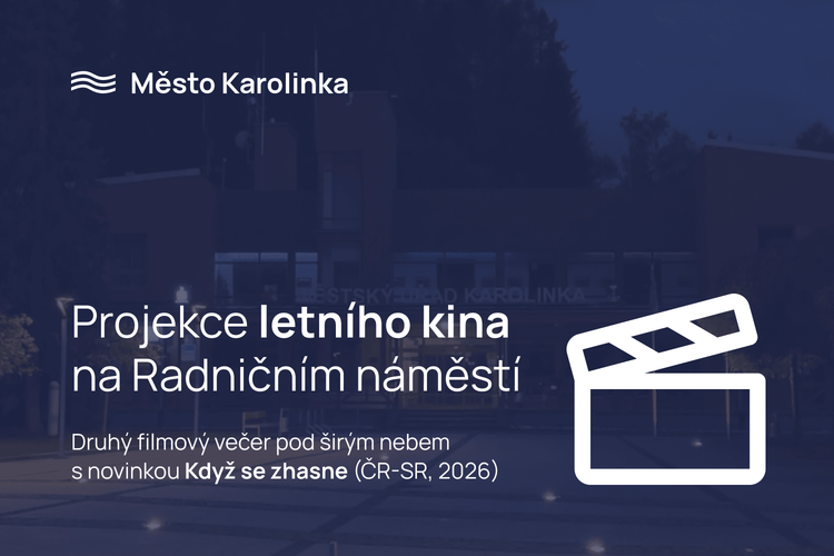 Letní kino na náměstí – 1. srpen