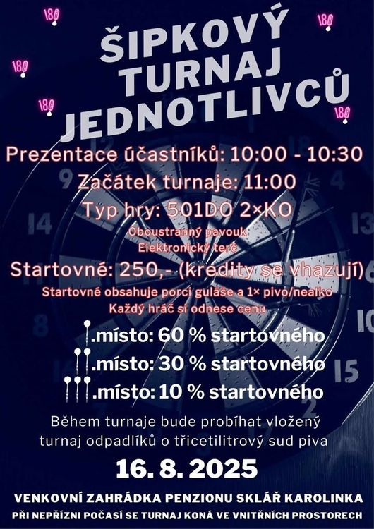 Šipkový turnaj jednotlivců