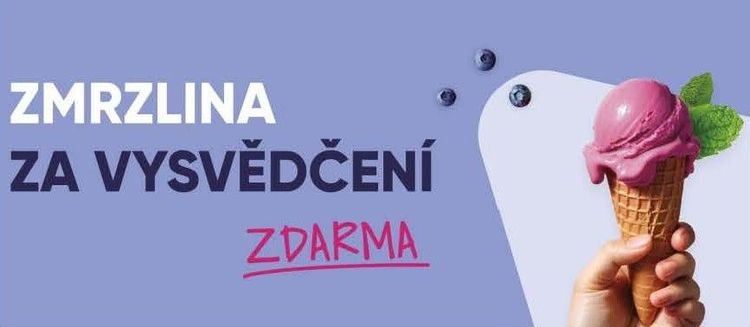 ZMRZLINA ZA VYSVĚDČENÍ