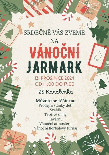 Vánoční jarmark v ZŠ