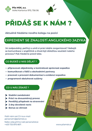 Nabídka práce v regionu