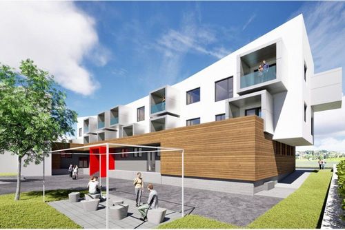 Karolinka představila veřejnosti plány  na dva nové bytové domy