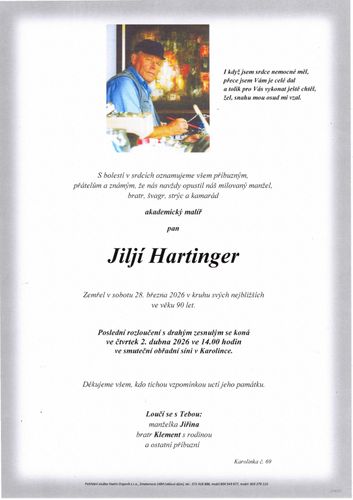 Smuteční oznámení