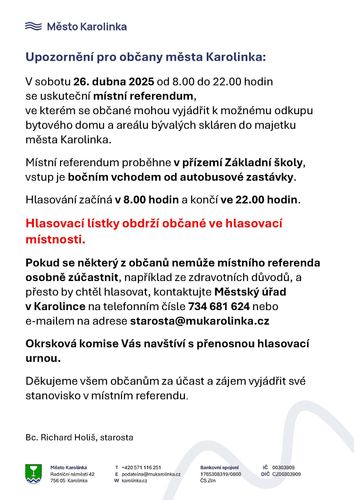 REFERENDUM