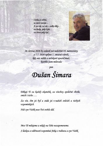 Smuteční oznámení
