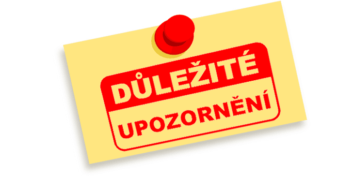 UZAVŘENÍ zubní ambulance od 13.11. do 21.11. !!!