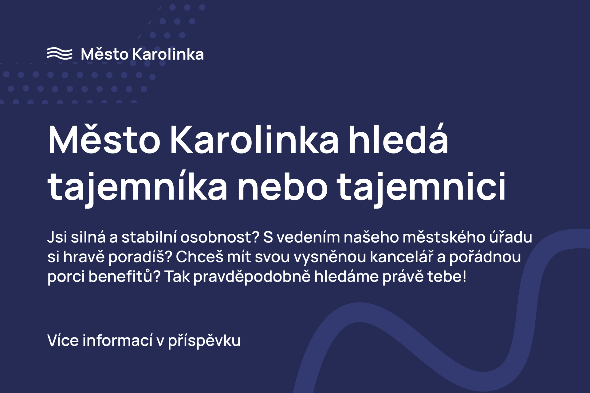 HLEDÁ SE TAJEMNÍK/TAJEMNICE
