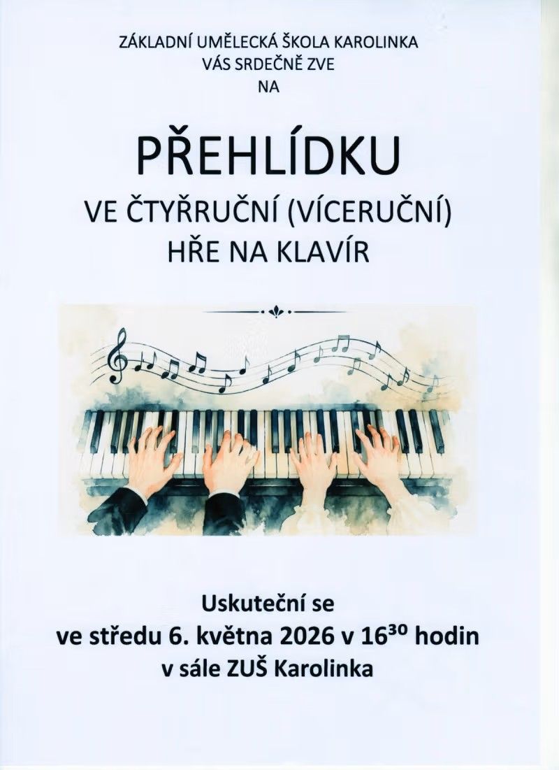 Přehlídka ve čtyřruční hře na klavír